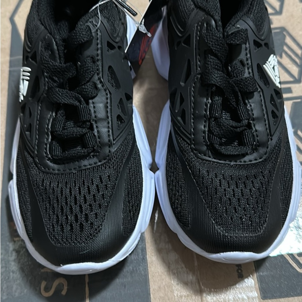 RBX Kids Black Mesh Sneakers